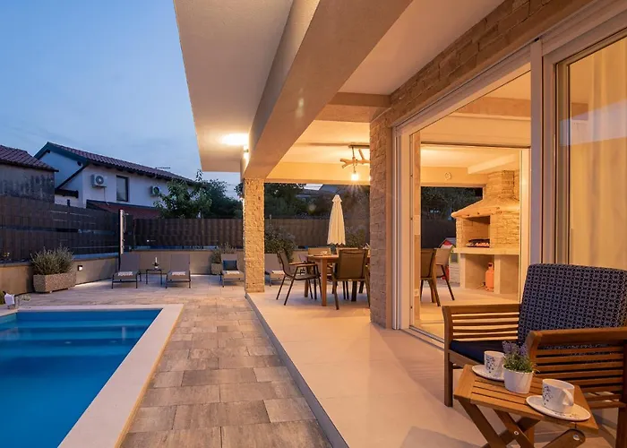 Villa With Pool, Luxuriously Furnished, Quiet Area - By Traveler Tourist Agency Krk Id2389 *